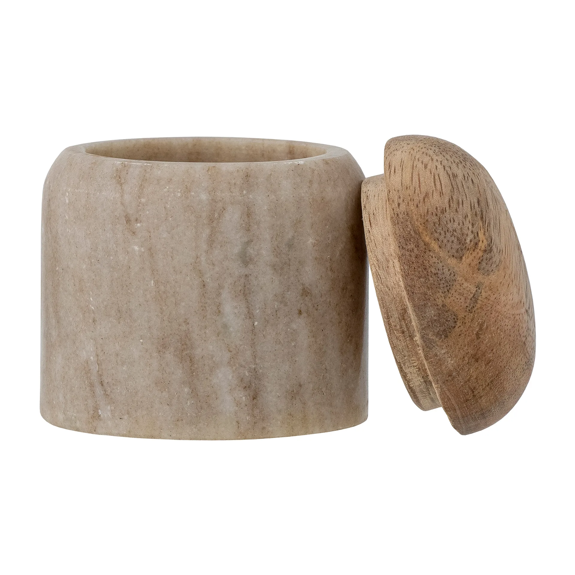 Payana 蓋付き収納ジャー  Ø8x8 cm, Marble-mango tree Bloomingville | ブルーミングヴィル