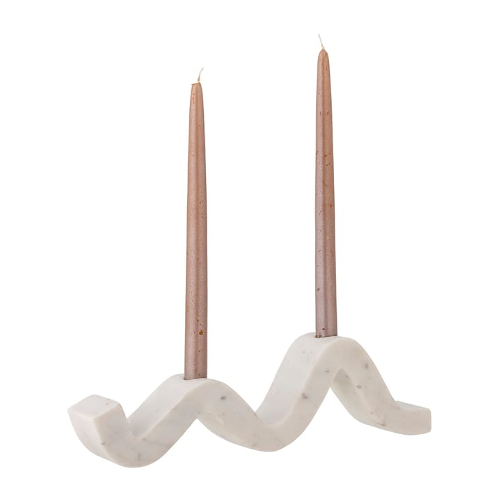 Peggy キャンドルホルダー 37 cm, White marble Bloomingville | ブルーミングヴィル