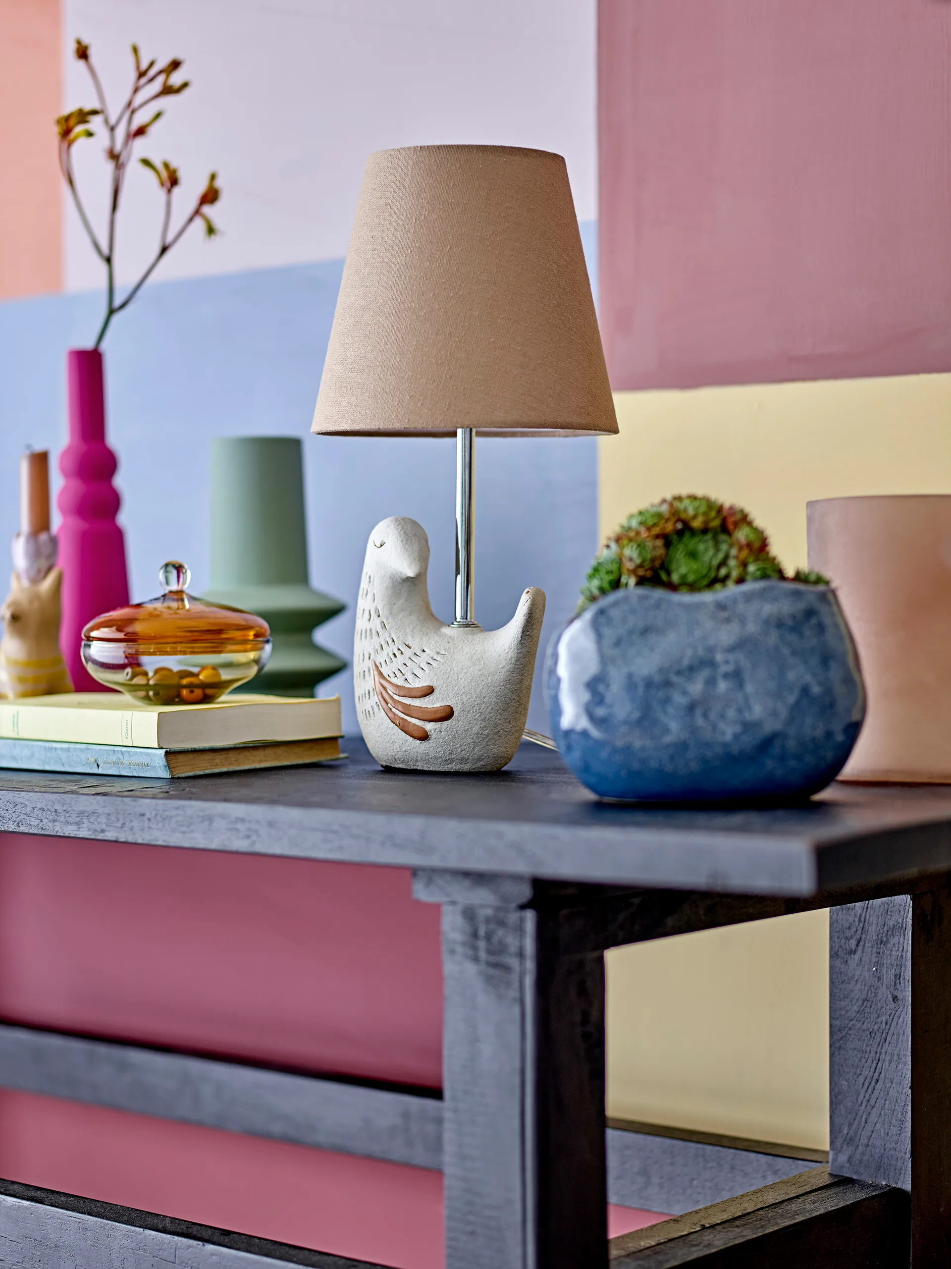 Pennie 植木鉢 16,5x11x13 cm, Blue Bloomingville | ブルーミングヴィル