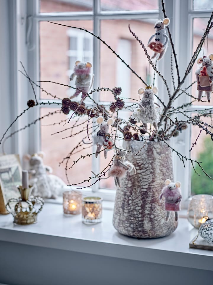 Peo クリスマスツリーデコレーション ウール 3ピース, Nature Bloomingville | ブルーミングヴィル