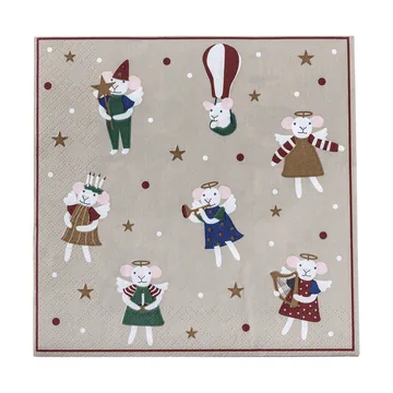 Peo ペーパーナプキン - Multi, 33x33 cm - Bloomingville | ブルーミングヴィル