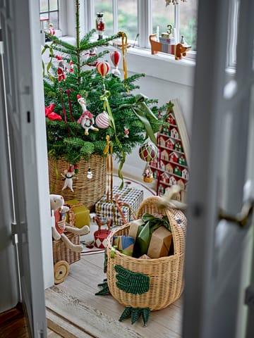 Peo クリスマスツリー オーナメント ウール - White - Bloomingville | ブルーミングヴィル