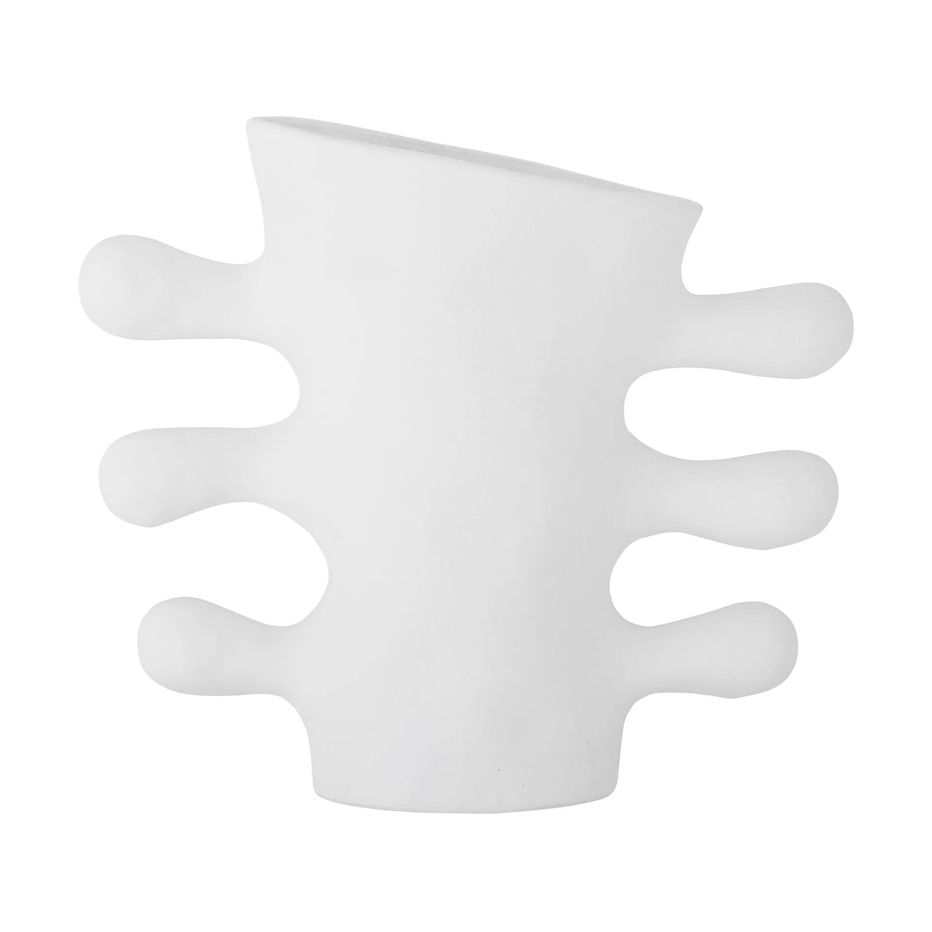 Pernilla 花瓶 26 cm, White Bloomingville | ブルーミングヴィル