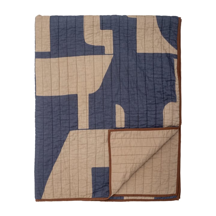 Roosi スロー 130x150 cm, Blue Bloomingville | ブルーミングヴィル