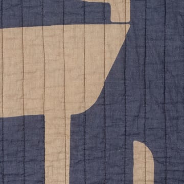 Roosi スロー 130x150 cm - Blue - Bloomingville | ブルーミングヴィル