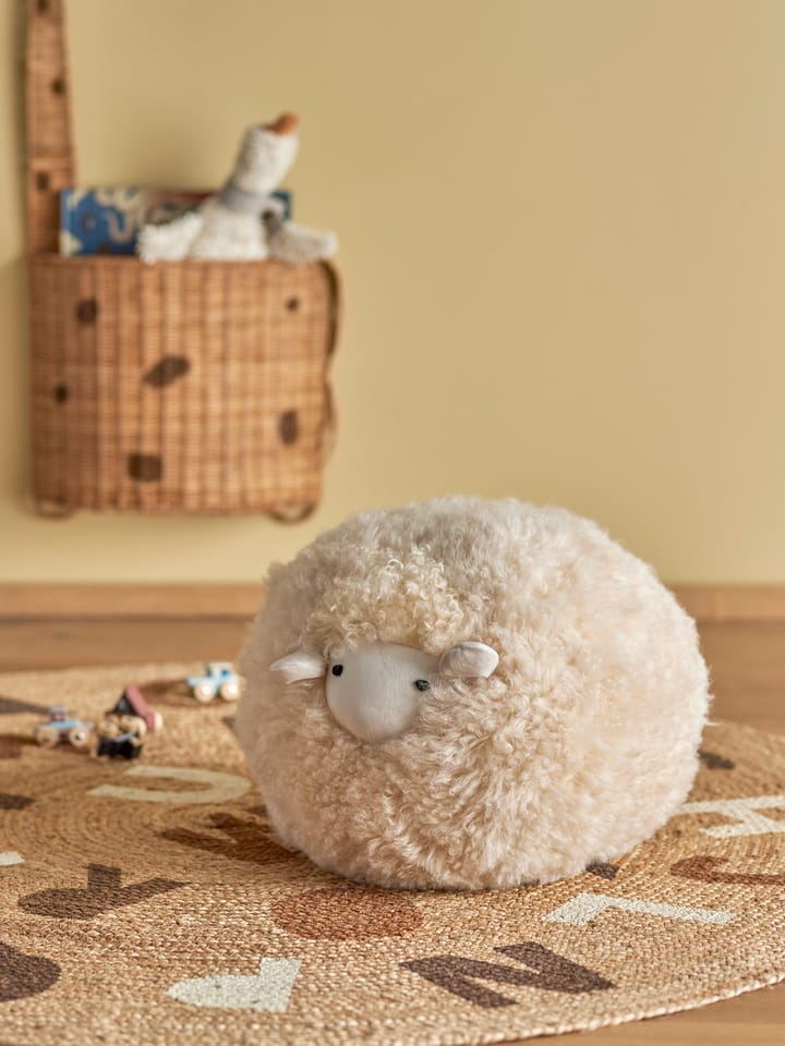 Rubert ぬいぐるみ 33 cm, Nature lambskin Bloomingville | ブルーミングヴィル