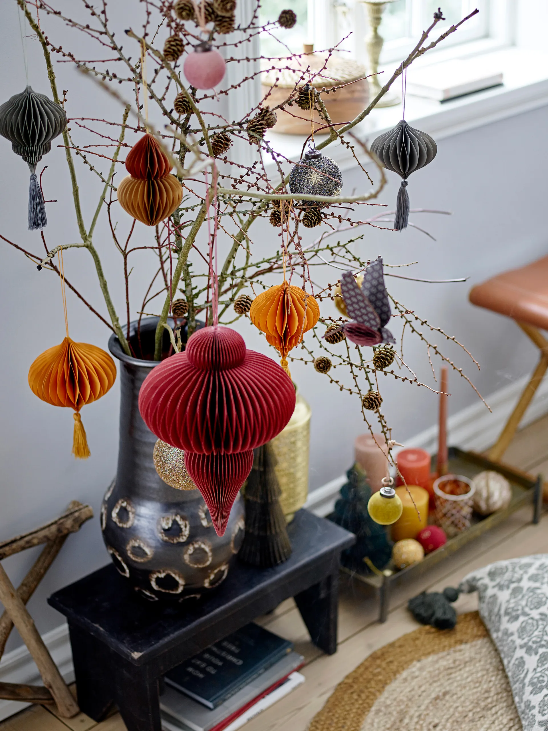 Sagalin Bird クリスマス オーナメント, Brown Bloomingville | ブルーミングヴィル