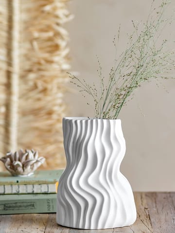 Sahal 花瓶 25,5 cm - White - Bloomingville | ブルーミングヴィル