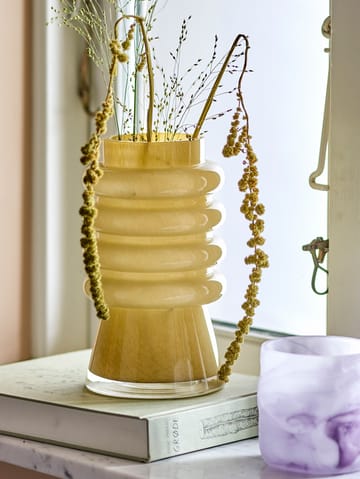 Sahara 花瓶 Ø13x23 cm - Yellow - Bloomingville | ブルーミングヴィル