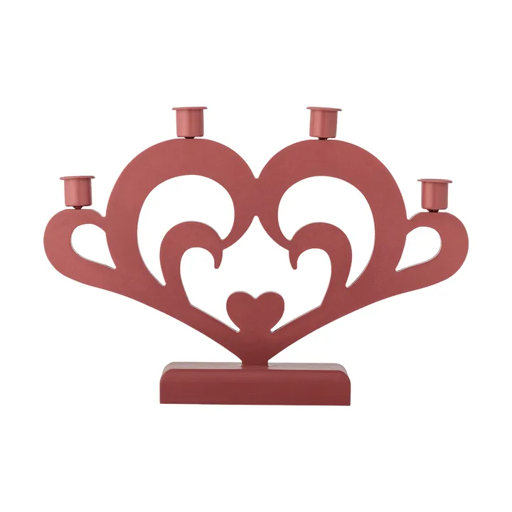 Salia adventsljusstake - Red, 36 cm - Bloomingville | ブルーミングヴィル