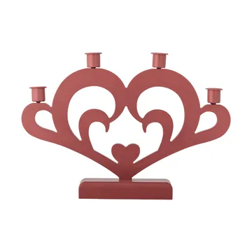 Salia キャンドルホルダー - Red, 36 cm - Bloomingville | ブルーミングヴィル
