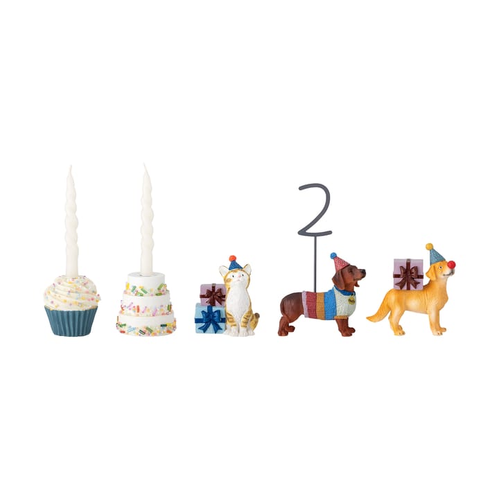 Salve birthday デコレーション 15ピースセット, Multi Bloomingville | ブルーミングヴィル