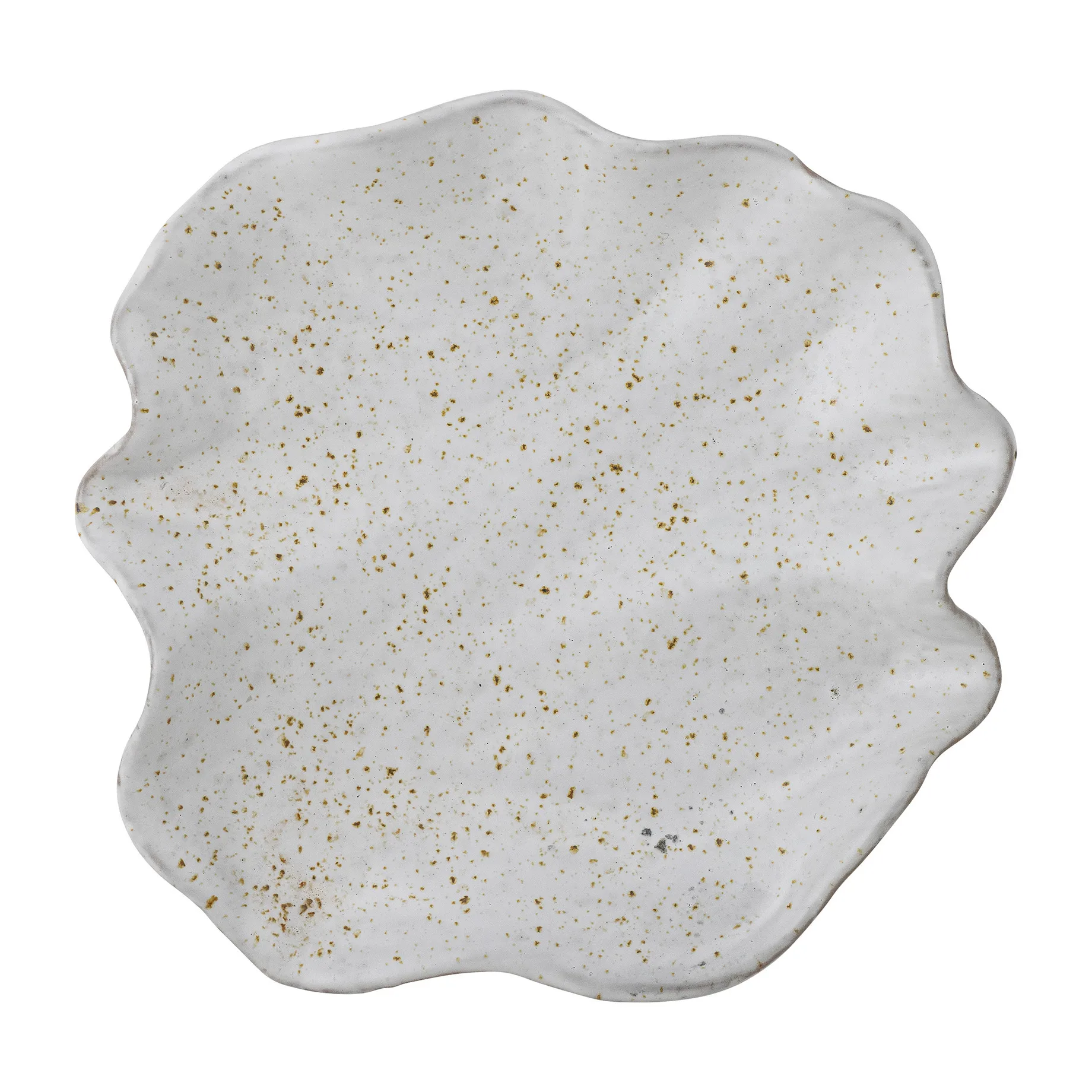 Shea デコラティブソーサー 15.5x16 cm, White Bloomingville | ブルーミングヴィル