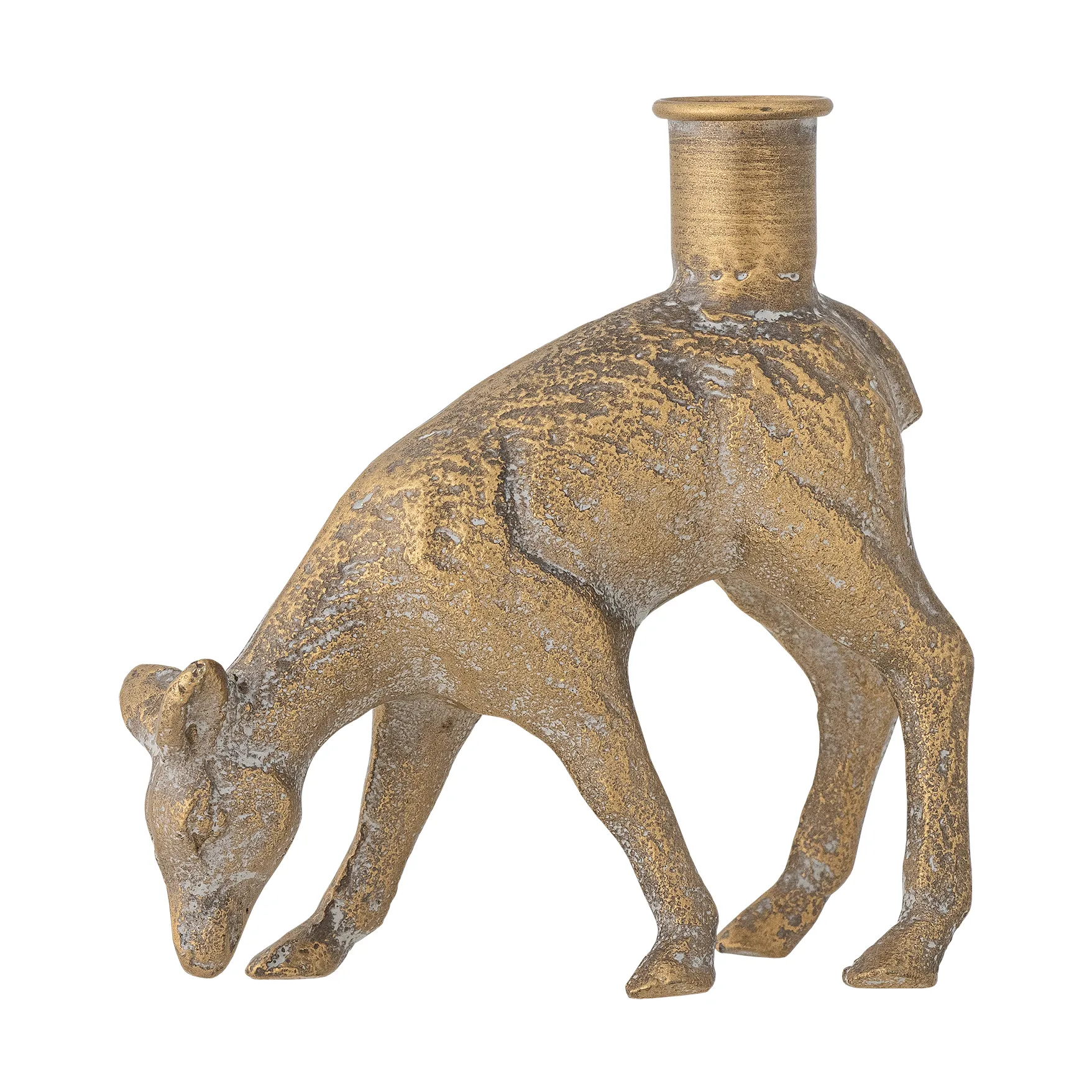 Souris キャンドルホルダー 13.5 cm, Brass Bloomingville | ブルーミングヴィル