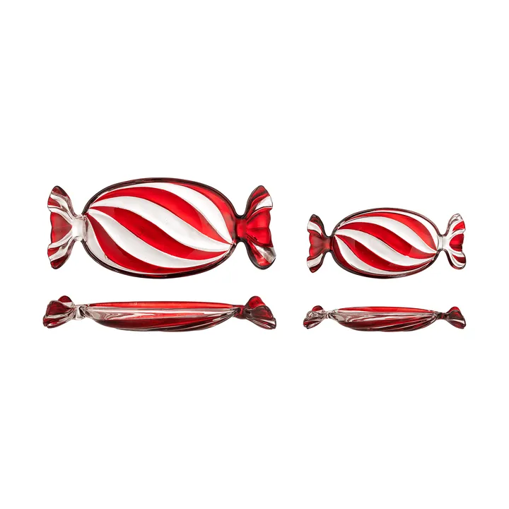 Sweetie serveringsfat - Red, 2 pieces - Bloomingville | ブルーミングヴィル