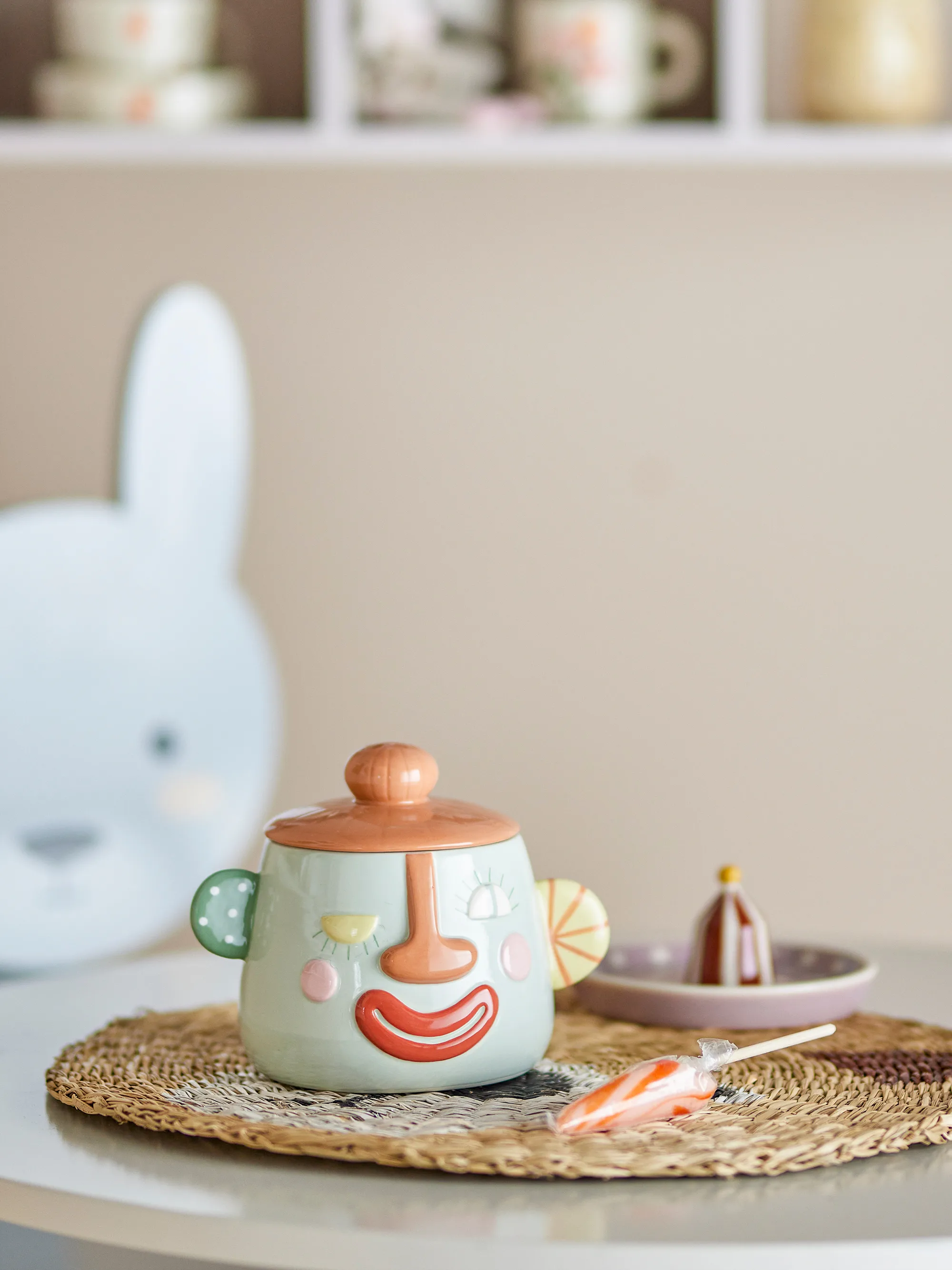 Bloomingville | ブルーミングヴィル からのSylvie 蓋つきジャー Ø12