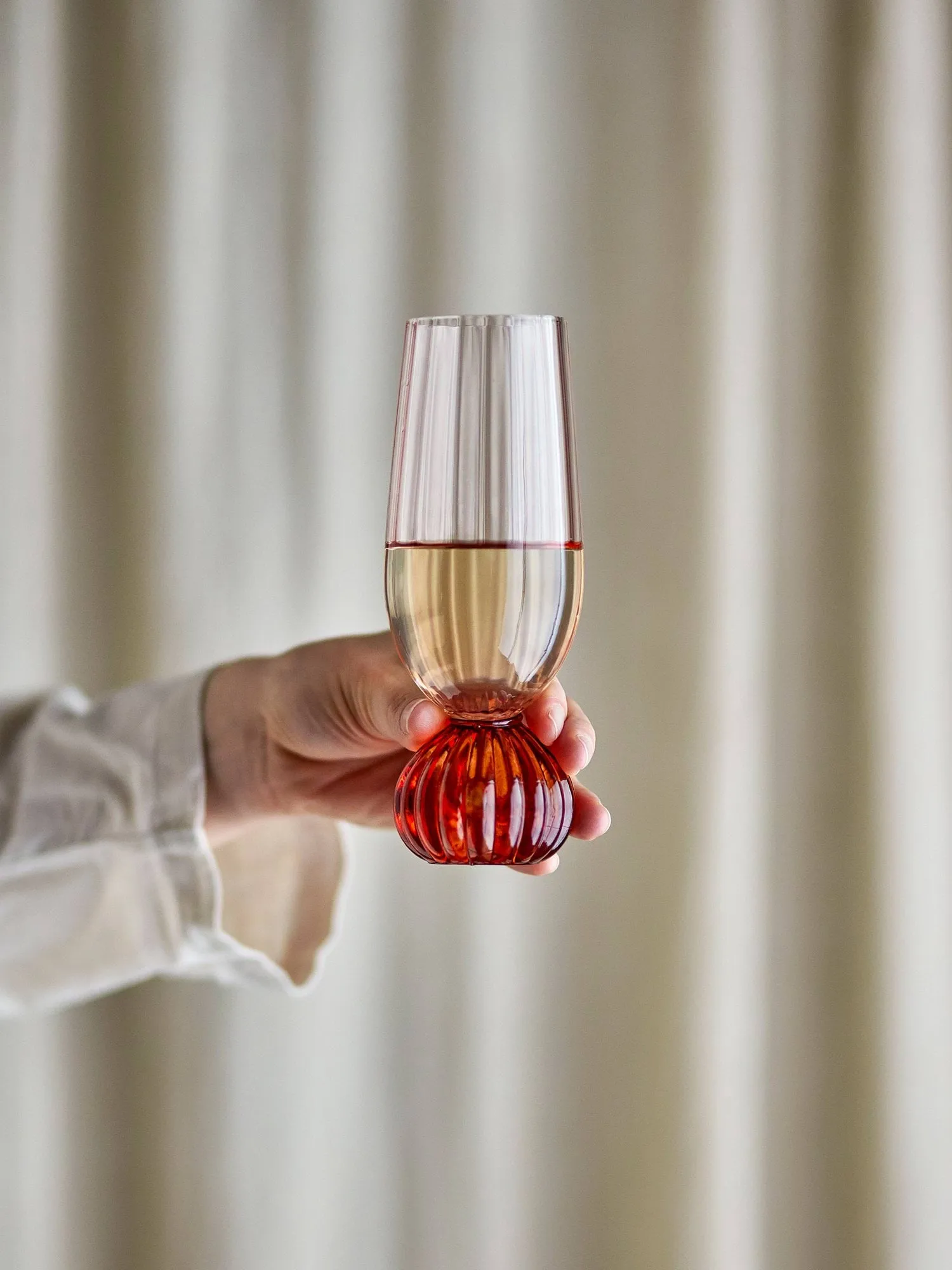 Taurin シャンパングラス 250 ml, Rose Bloomingville | ブルーミングヴィル