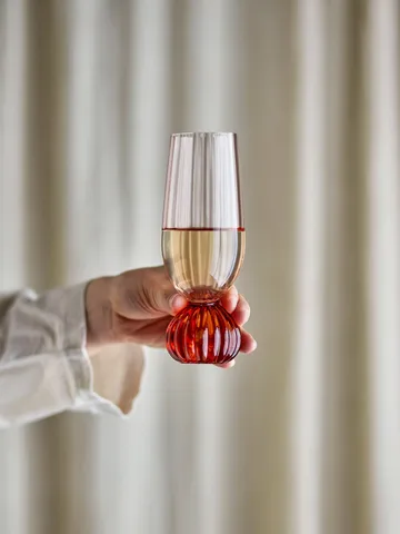Taurin シャンパングラス 250 ml - Rose - Bloomingville | ブルーミングヴィル