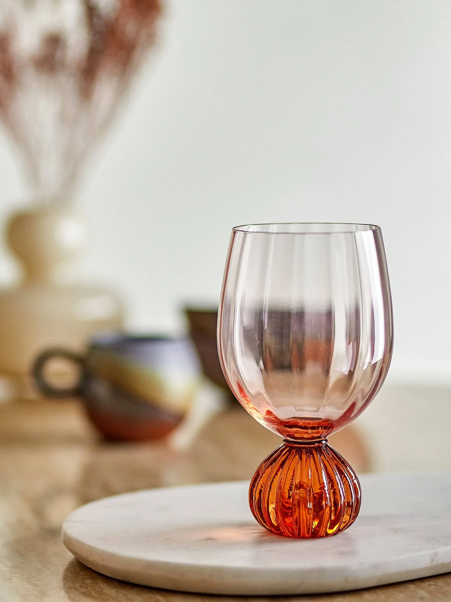 Taurin ワイングラス 43 cl, Rose Bloomingville | ブルーミングヴィル