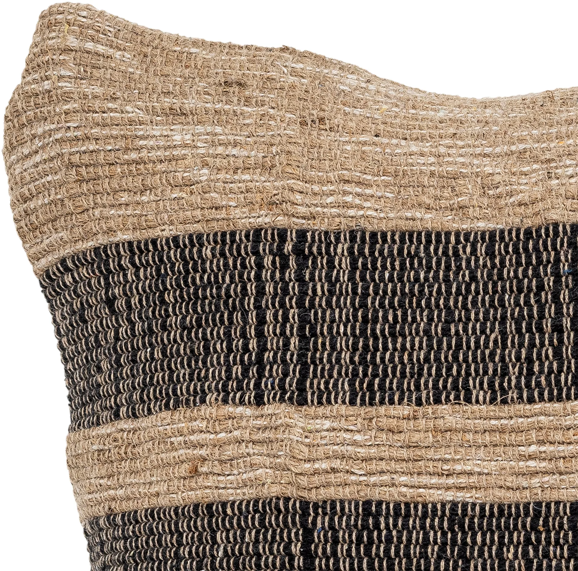 Temi クッション 50x50 cm, Black Bloomingville | ブルーミングヴィル