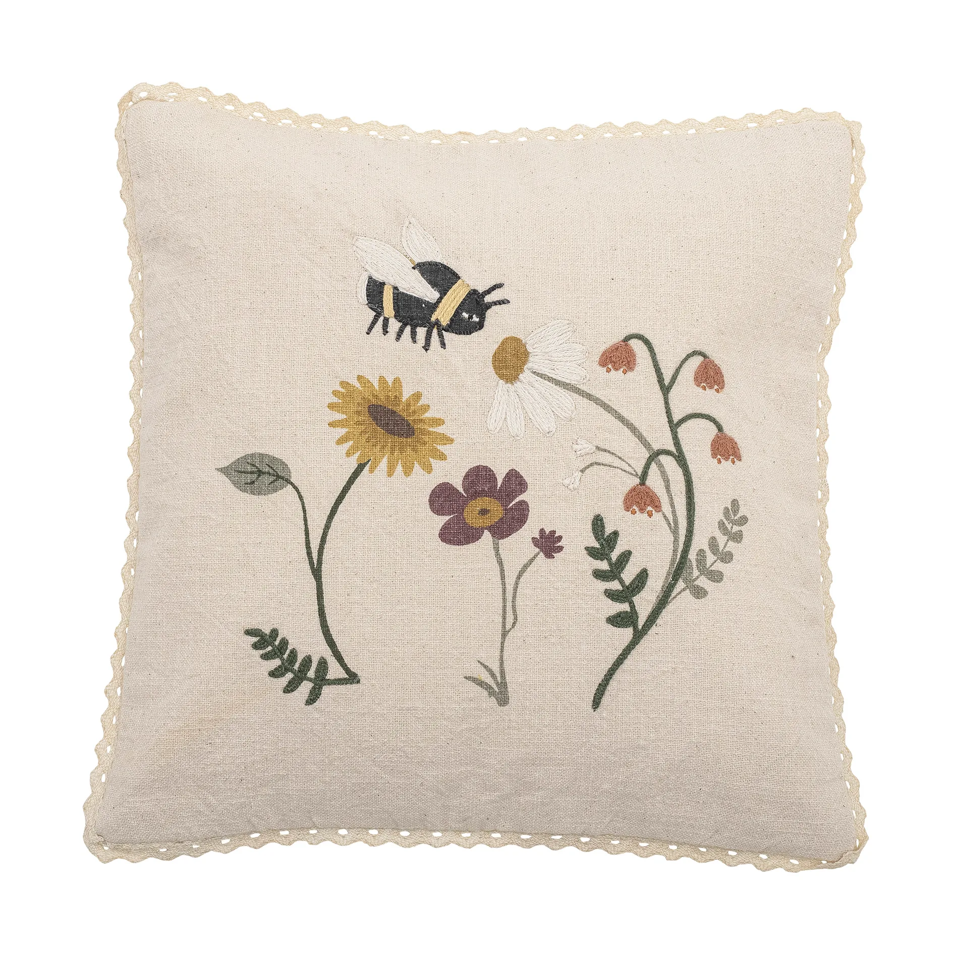 Tibbe クッション 40x40 cm, Nature floral Bloomingville | ブルーミングヴィル