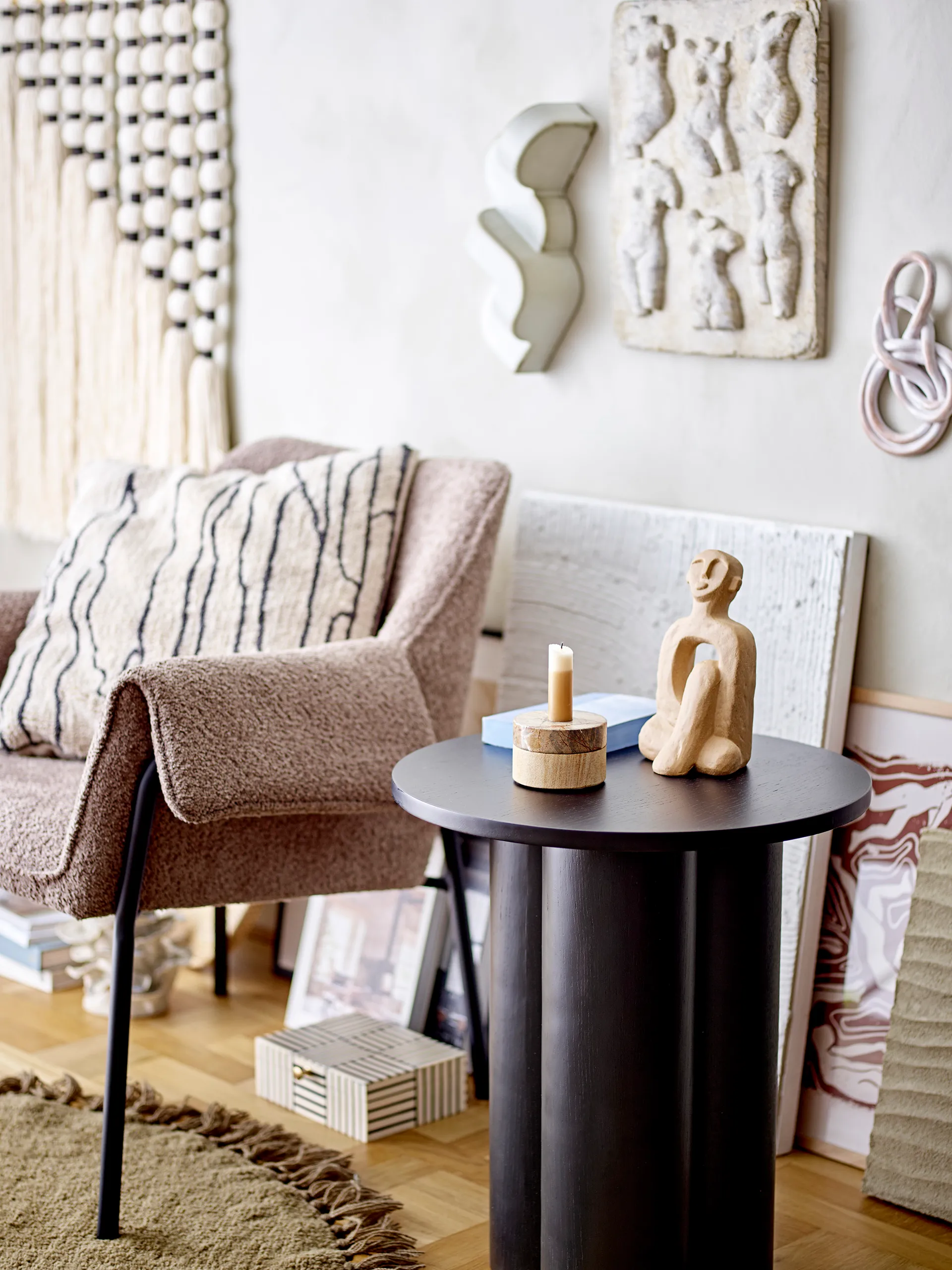 Trabi クッション 45x45 cm, Natural Bloomingville | ブルーミングヴィル