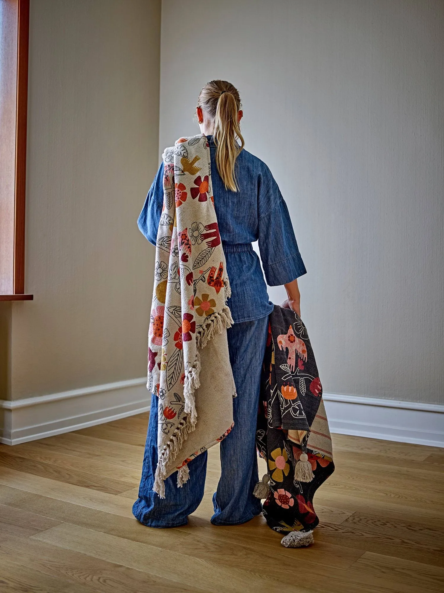Vivielle ブランケット, Multi, 160x130 cm Bloomingville | ブルーミングヴィル