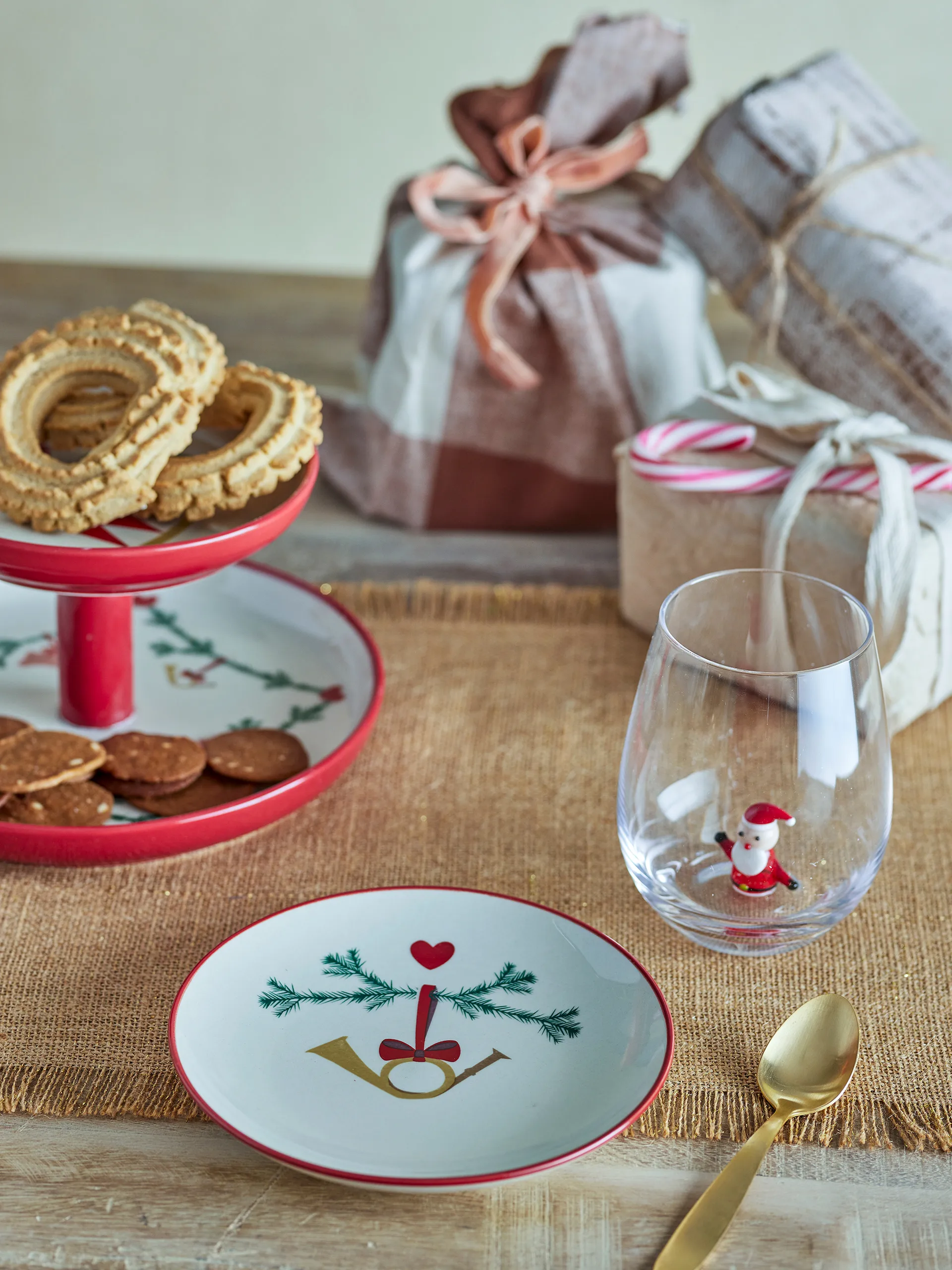 Yule プレート Ø16 cm 2枚, White Bloomingville | ブルーミングヴィル