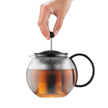 Assam ティーポット ブラック - 1 l - Bodum | ボダム