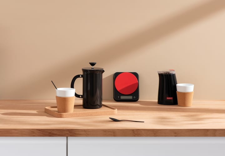 Bistro キッチンスケール 13x15.7 cm, Black-red Bodum | ボダム