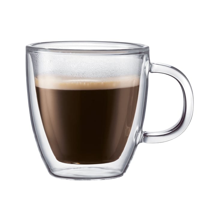 Bistro ダブルウォール グラス ハンドル付き 2パック, 0.3 l Bodum | ボダム