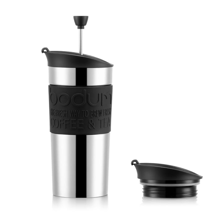 Bodum Travel press マグ chrome - black - Bodum | ボダム