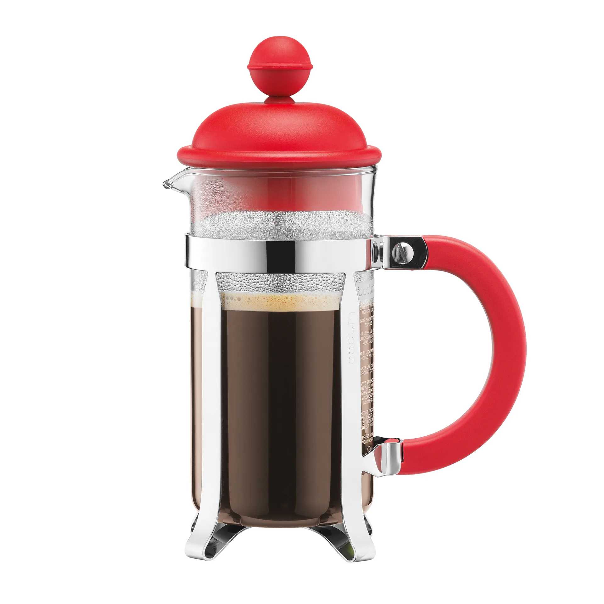 Caffettiera コーヒープレス red, 3 cups Bodum | ボダム