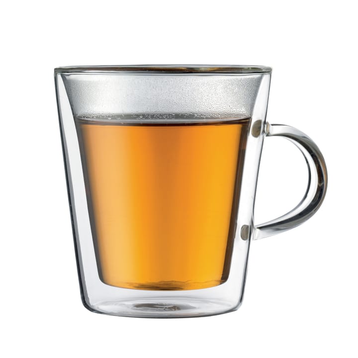 Canteen ダブルウォール グラス ハンドル付き 2パック, 0.2 l Bodum | ボダム