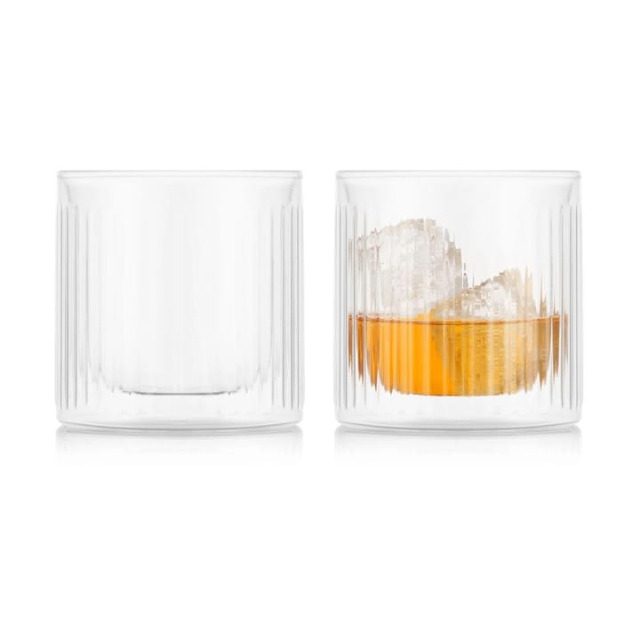 Douro Bar ダブルウォール ウイスキーグラス 30 cl 2-pack - Clear - Bodum | ボダム