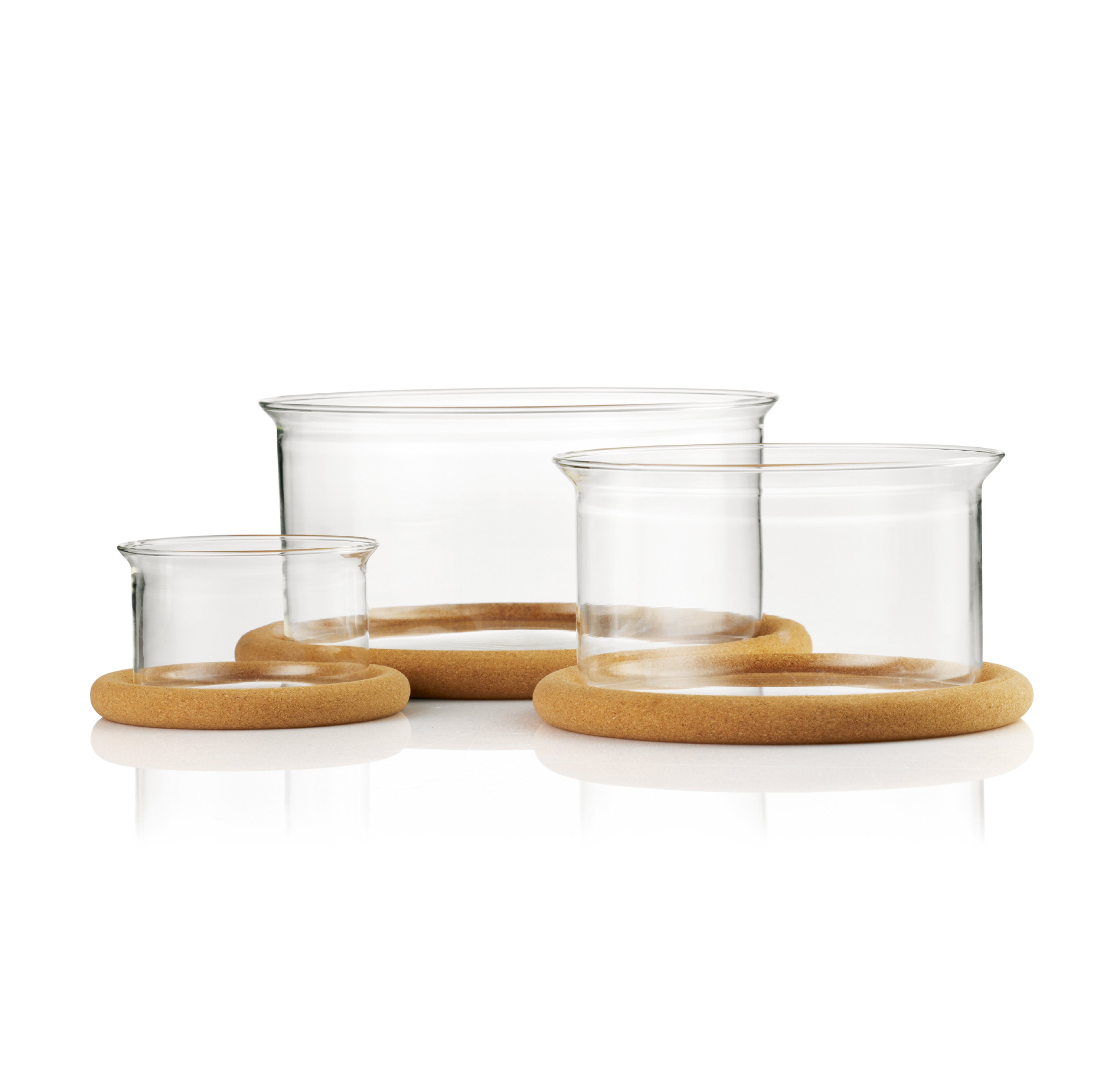 Bodum | ボダム からのHot Pot ボウル セット コルク蓋付き 3 Bodum | ボダム からのHot Pot ボウル セット コルク蓋付き 3