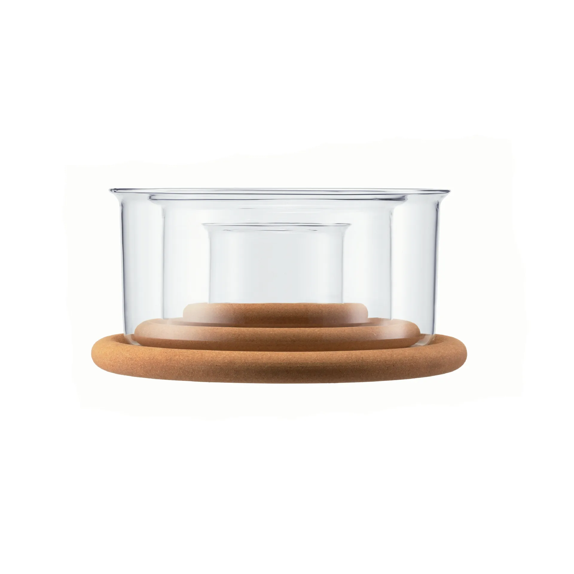 Hot Pot ボウル セット コルク蓋付き 3パック, Glas Bodum | ボダム