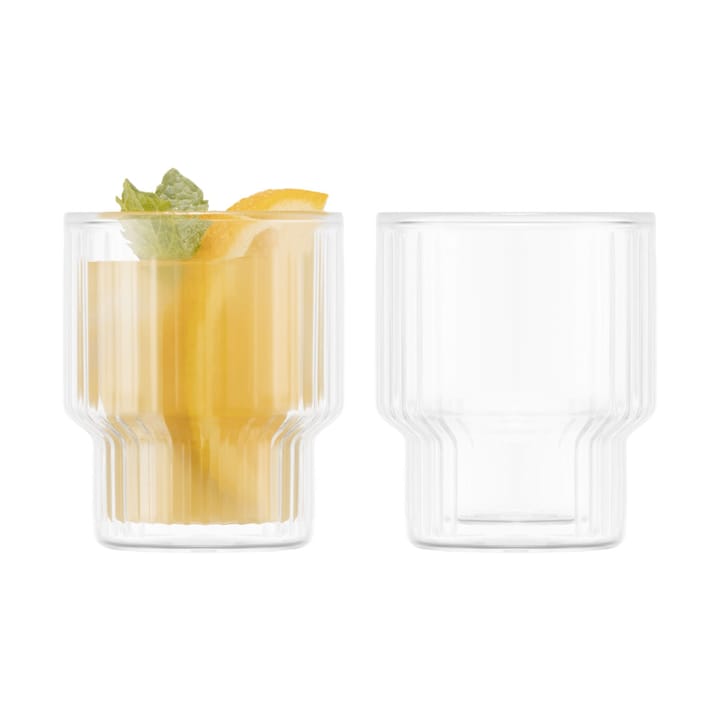 Navalia ダブルウォールグラス 15 cl 2本セット - Clear - Bodum | ボダム