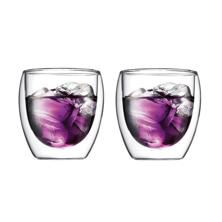 Pavina ダブルウォール グラス 2パック - 25 cl - Bodum | ボダム