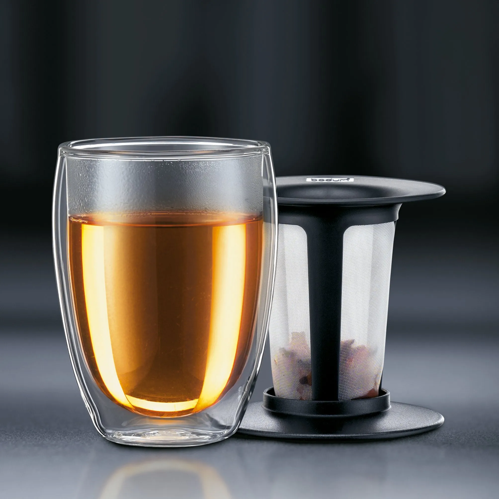 Bodum | ボダム からのTea For One グラス 茶こし付き - NordicNest.jp