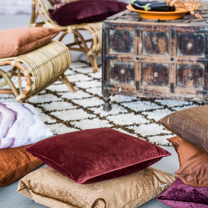 Anna クッションカバー velvet, rust red Boel & Jan | ボエル & ヤン