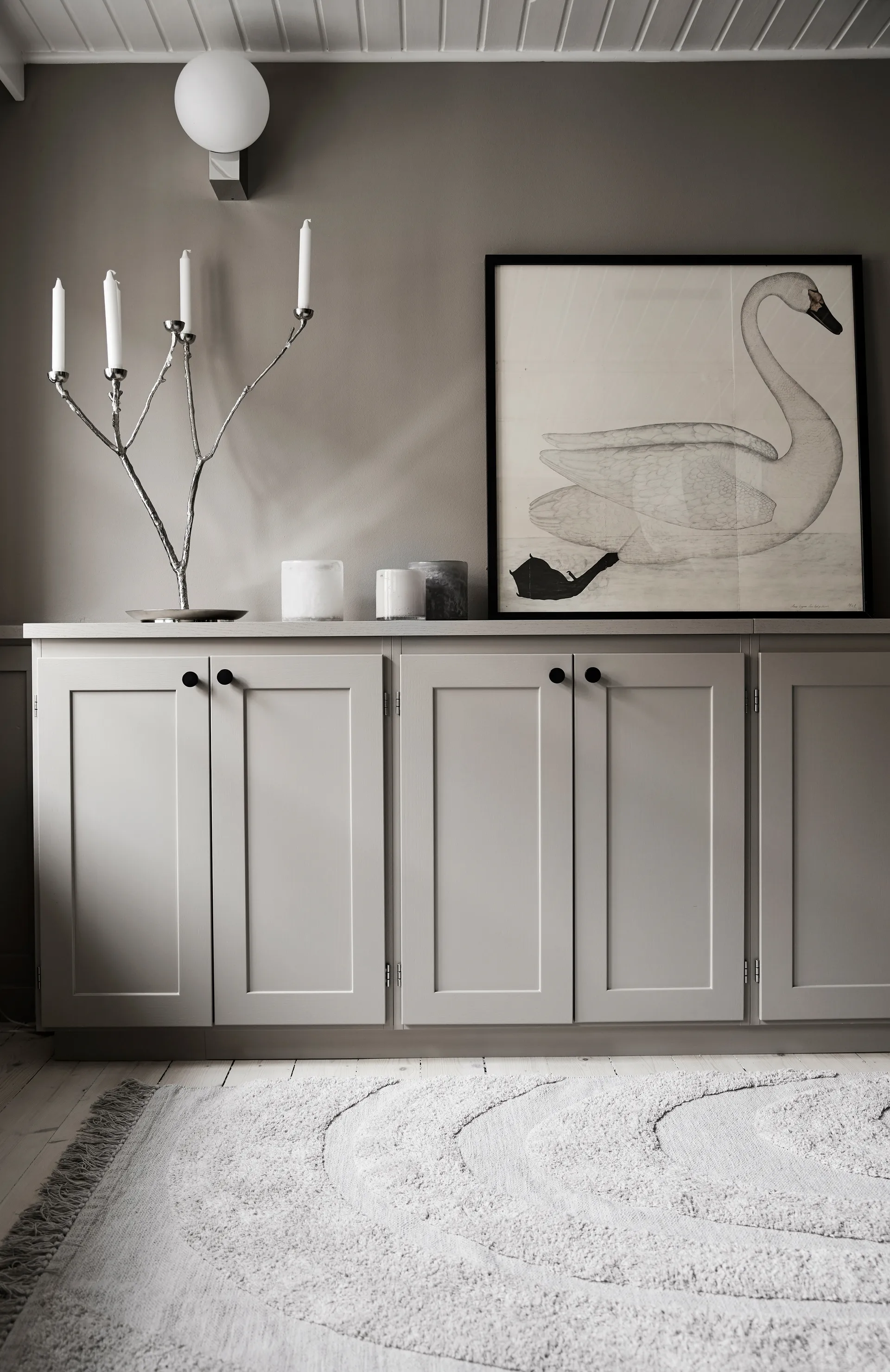 Bungenäs キャンドルランタン Ø12.5 cm, White Boel & Jan | ボエル & ヤン