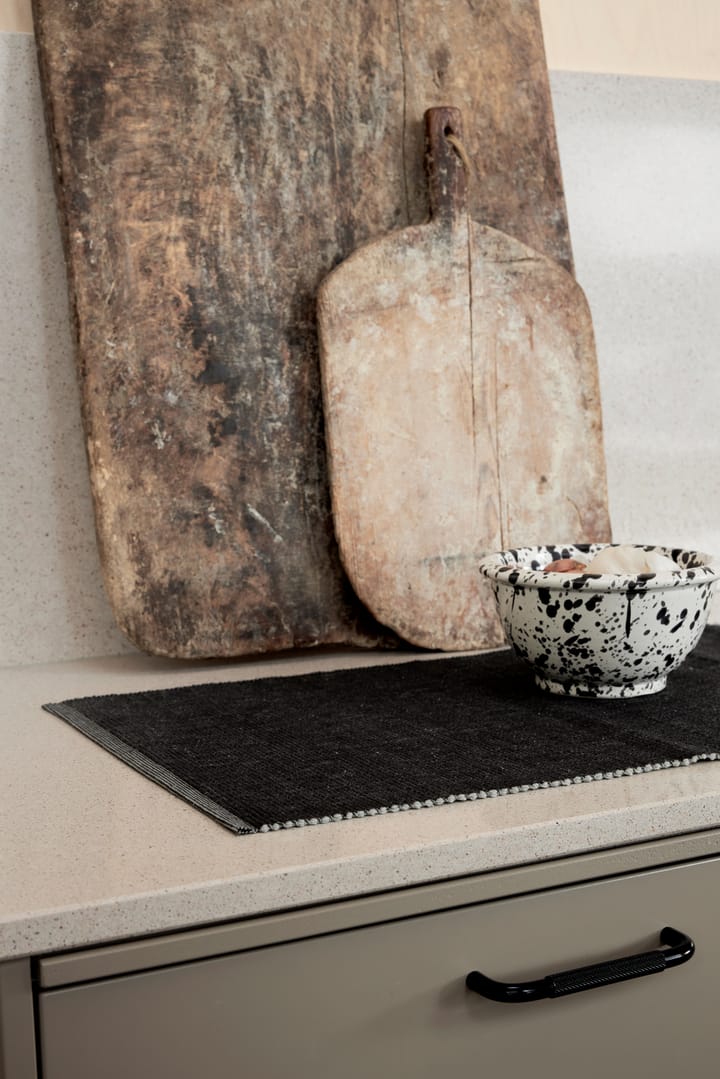Cleo テーブルランナー 40x140 cm, Black Boel & Jan | ボエル & ヤン