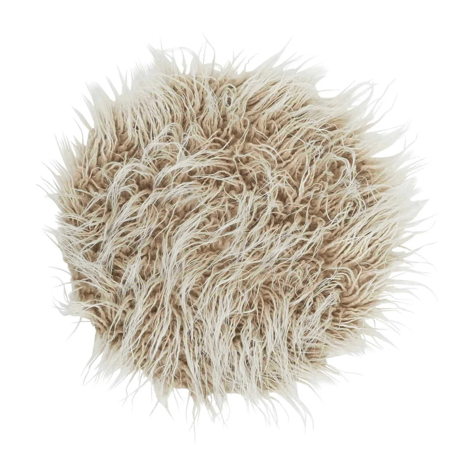 Dolly チェア クッション Ø35 cm, Brown Boel & Jan | ボエル & ヤン