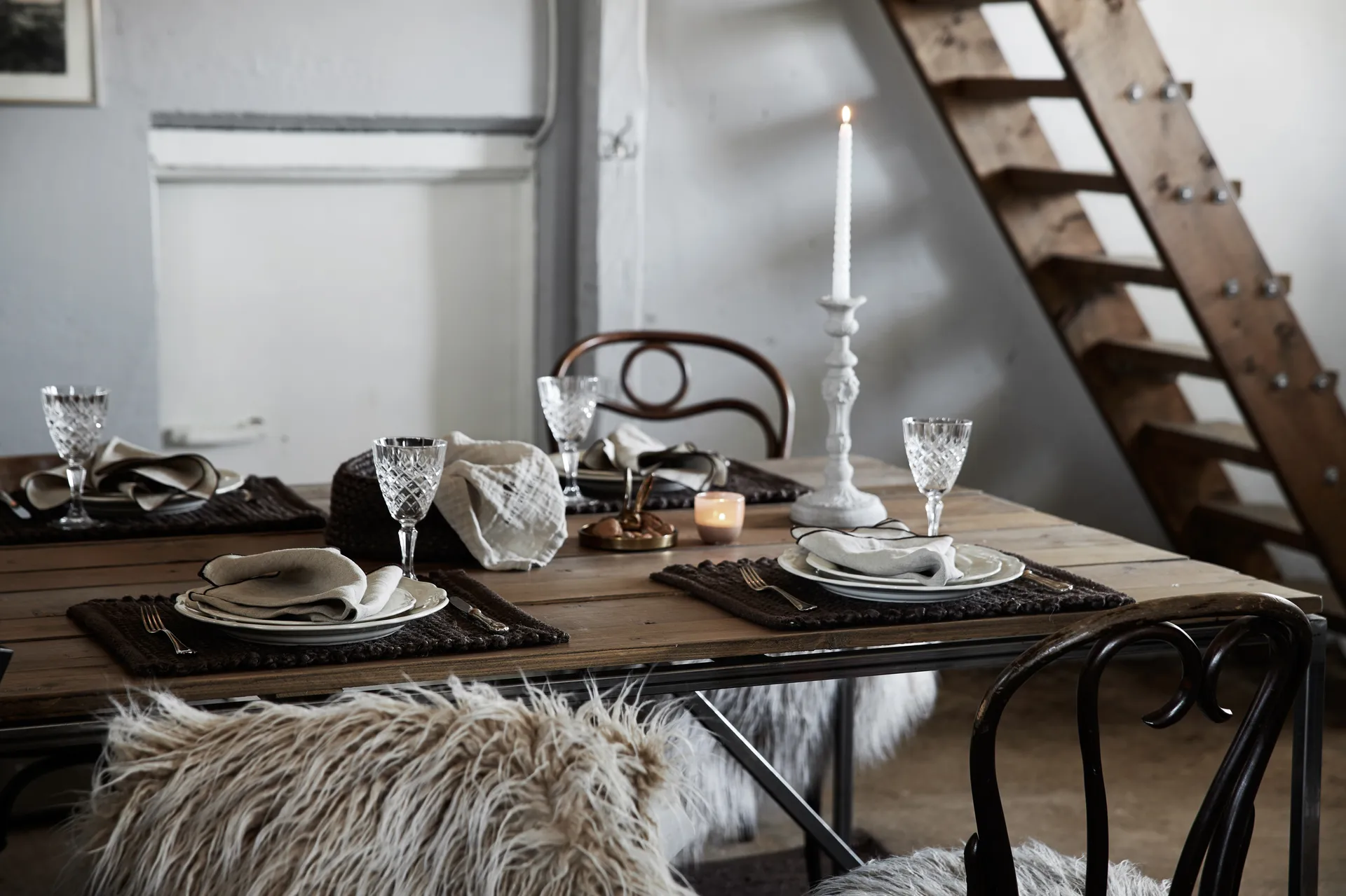 Dolly チェア クッション Ø35 cm, Brown Boel & Jan | ボエル & ヤン