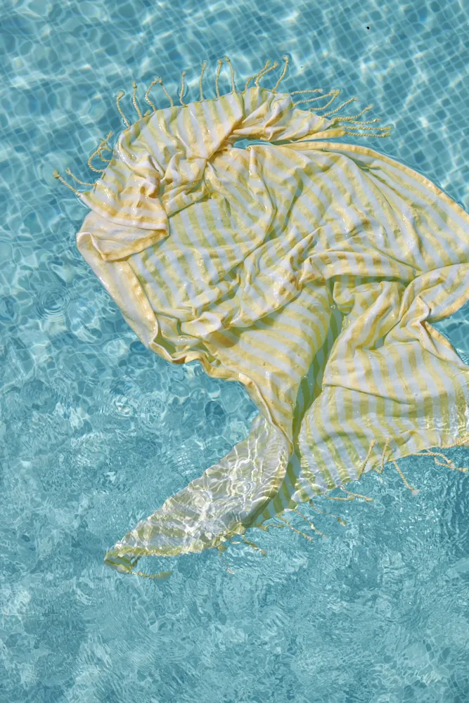 Höllviken ベッドシーツ 90x150 cm, Yellow Boel & Jan | ボエル & ヤン