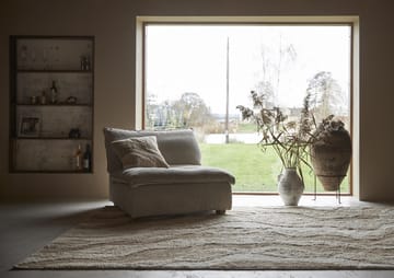 Idun 枕ケース 45x45 cm - Beige-brown - Boel & Jan | ボエル & ヤン