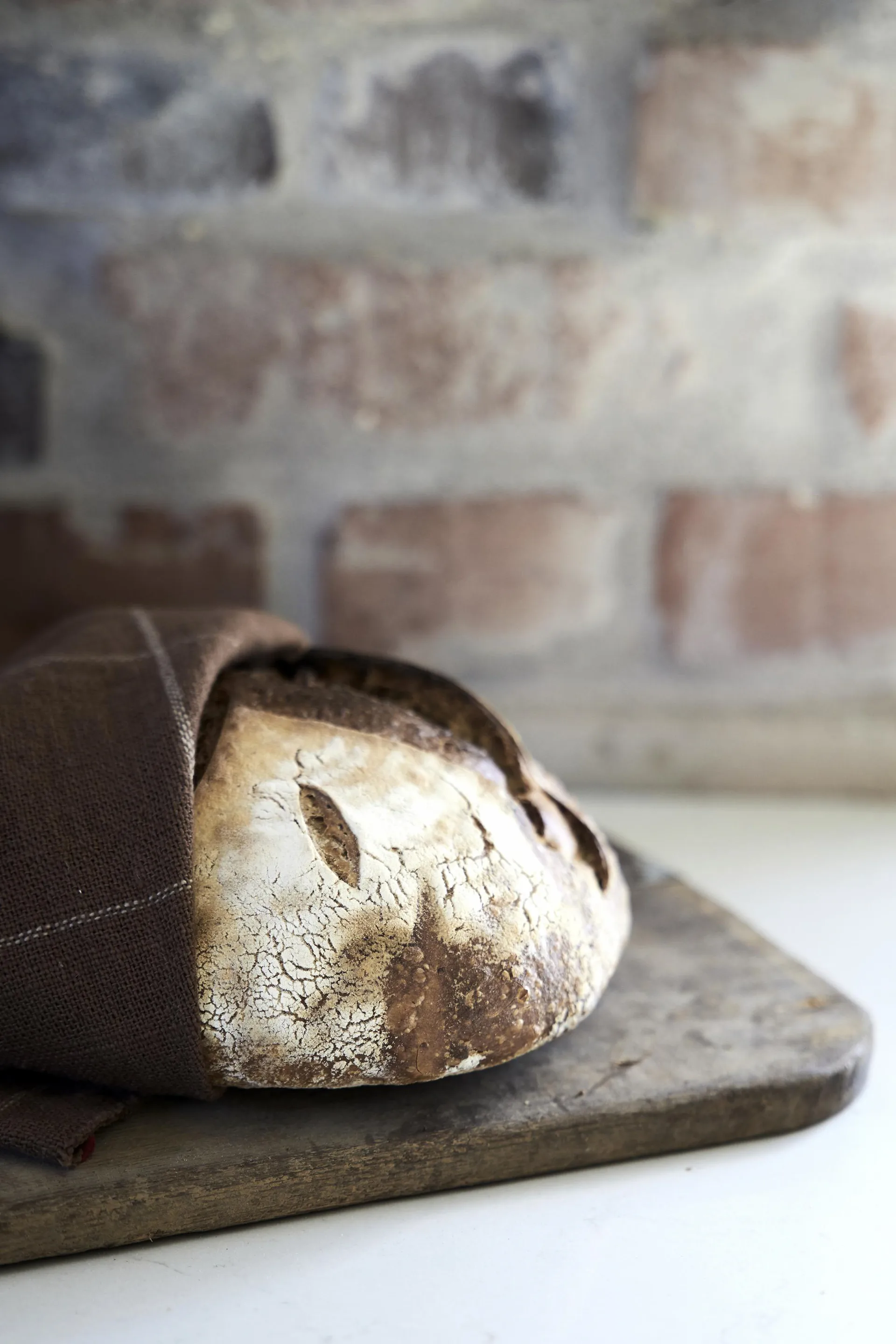 Lunnevik キッチンタオル コットン 50x70 cm, Brown Boel & Jan | ボエル & ヤン