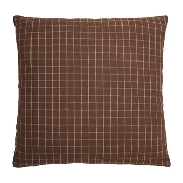 Lunnevik small クッションカバー コットン 45x45 cm - Brown - Boel & Jan | ボエル & ヤン