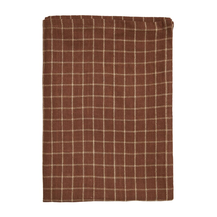 Lunnevik small cotton テーブルクロス 150x300 cm - Brown - Boel & Jan | ボエル & ヤン